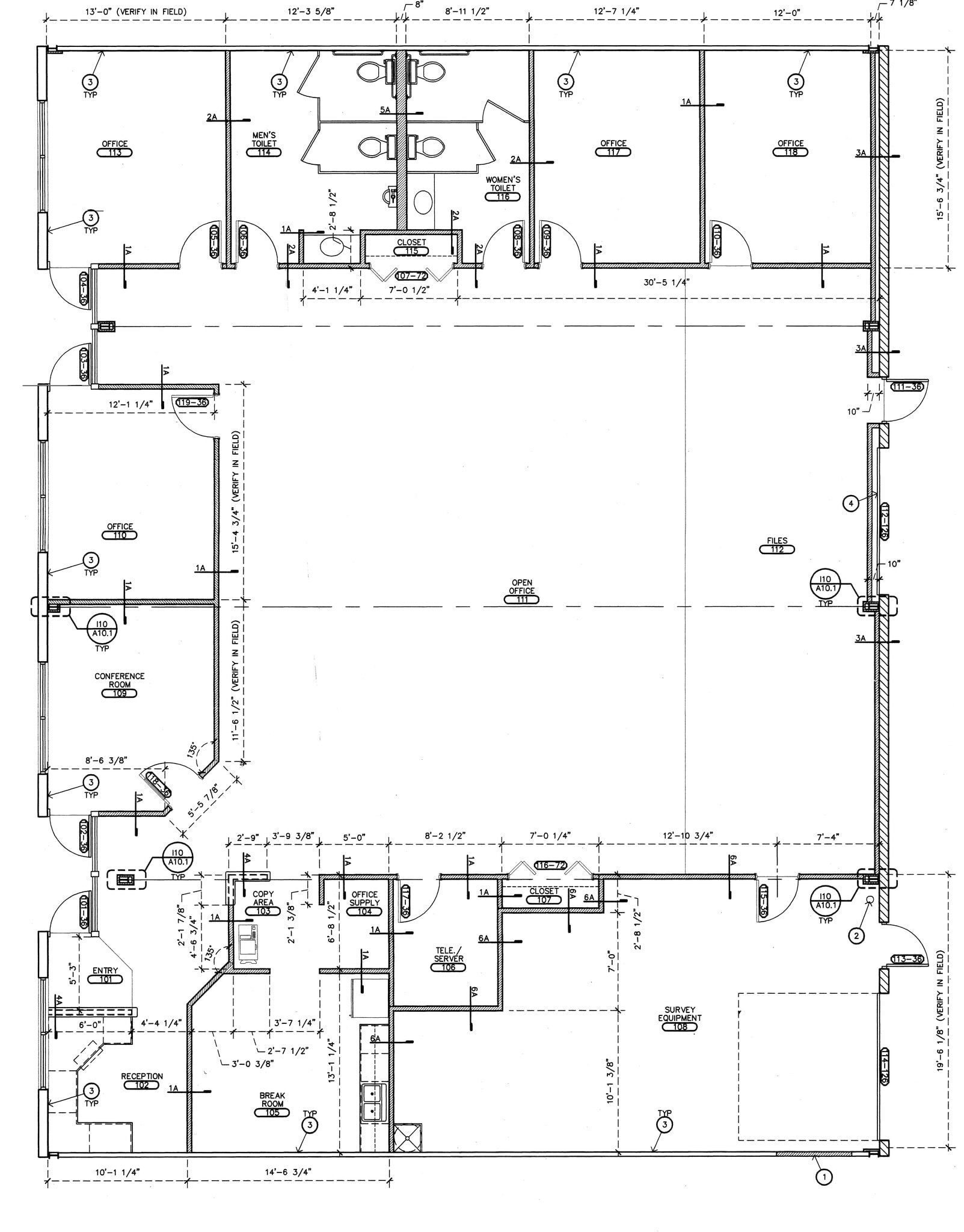 604-620 Phillips Dr, Dayton, OH à louer Plan d’étage– Image 1 sur 6