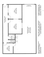 3037-3041 McNaughton Dr, Columbia, SC à louer Plan d’étage– Image 1 sur 2