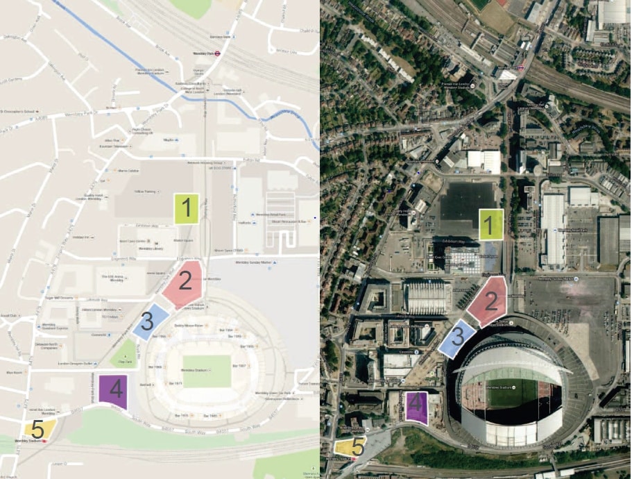 South Way, Wembley à louer Aérien– Image 1 sur 1