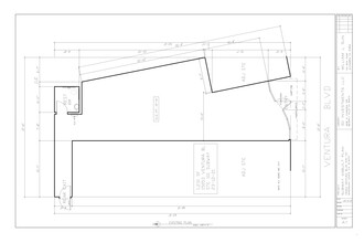 15053 Ventura Blvd, Van Nuys, CA à louer Plan de site– Image 2 sur 5