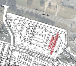 Hwy 54, Hogansville, GA à louer Plan de site– Image 2 sur 2