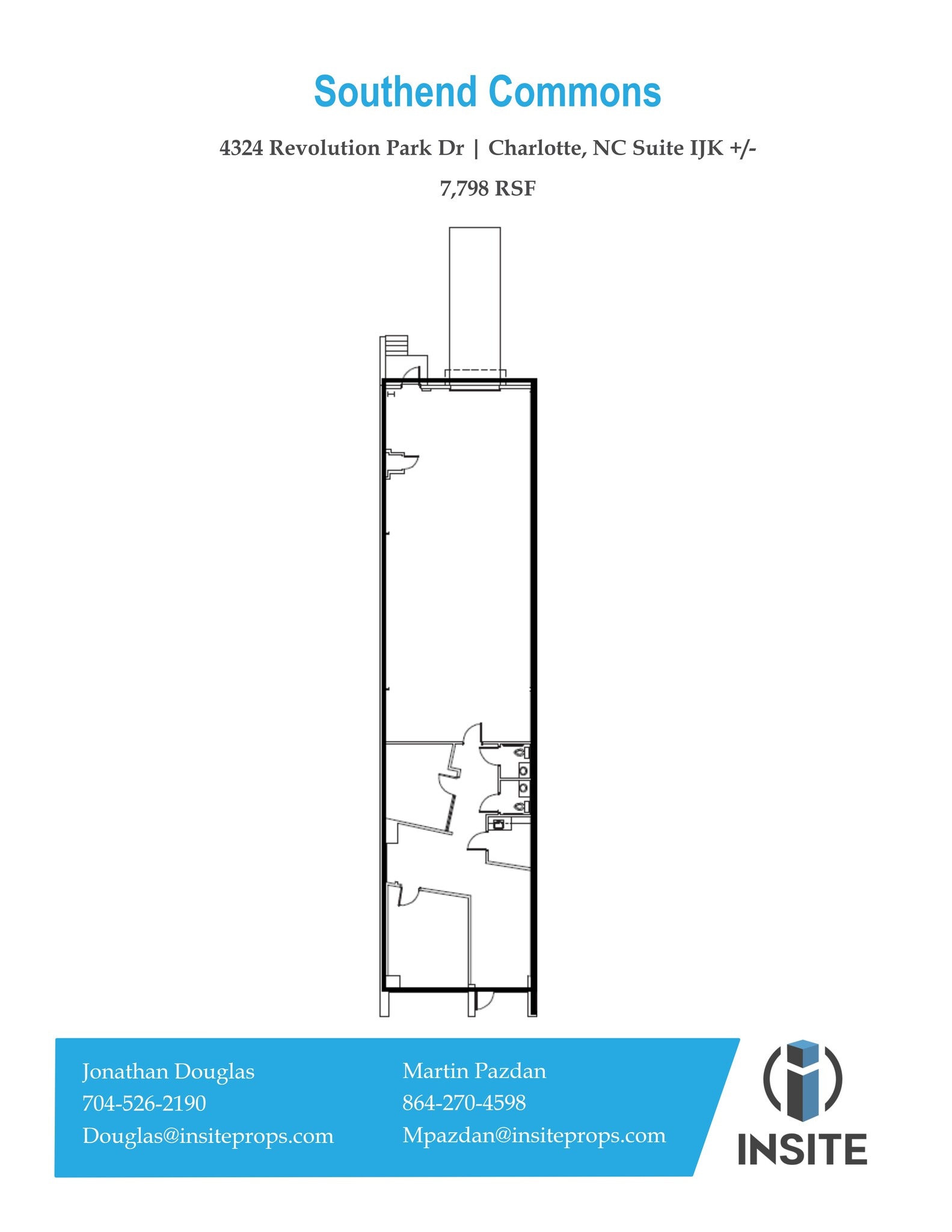 4324 Revolution Park Dr, Charlotte, NC à louer Plan de site– Image 1 sur 1