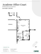 600-650 Academy Dr, Northbrook, IL à louer Plan d’étage– Image 1 sur 1