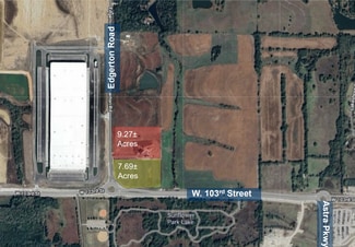 Plus de détails pour 10175 EDGERTON ROAD & 37360 W. 103RD ST – Terrain à vendre, De Soto, KS