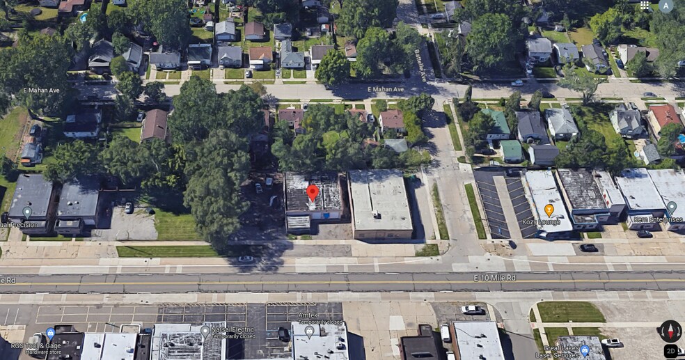 524 E 10 Mile Rd, Hazel Park, MI à vendre - Photo de l’immeuble – Image 2 sur 2