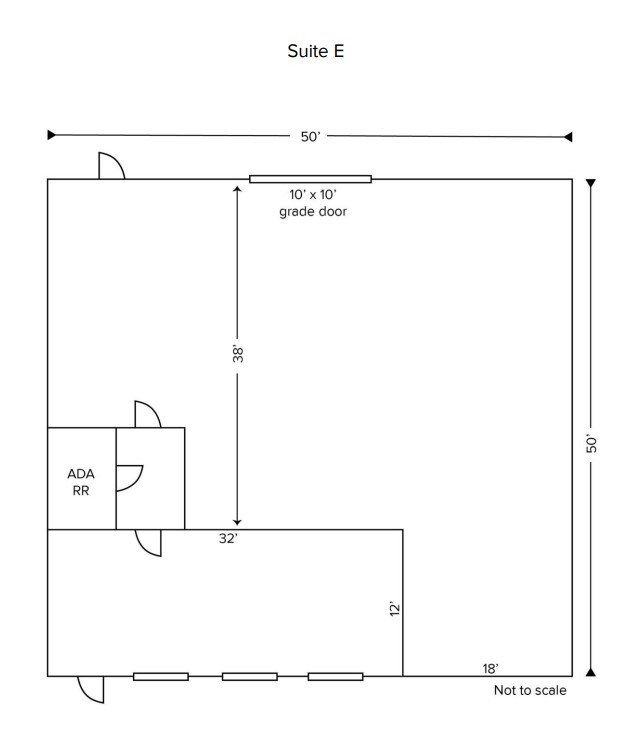 300-330 Detroit Ave, Monroe, MI à louer Plan d’étage– Image 1 sur 1