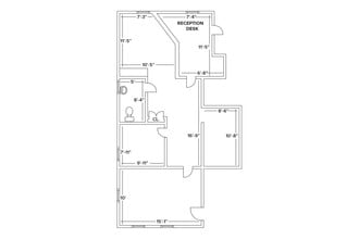 211 Commons Way, Princeton, NJ à louer Plan d’étage– Image 1 sur 2