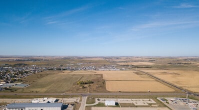 Highway 22, Dickinson, ND - Vue aérienne vue de carte - Image1