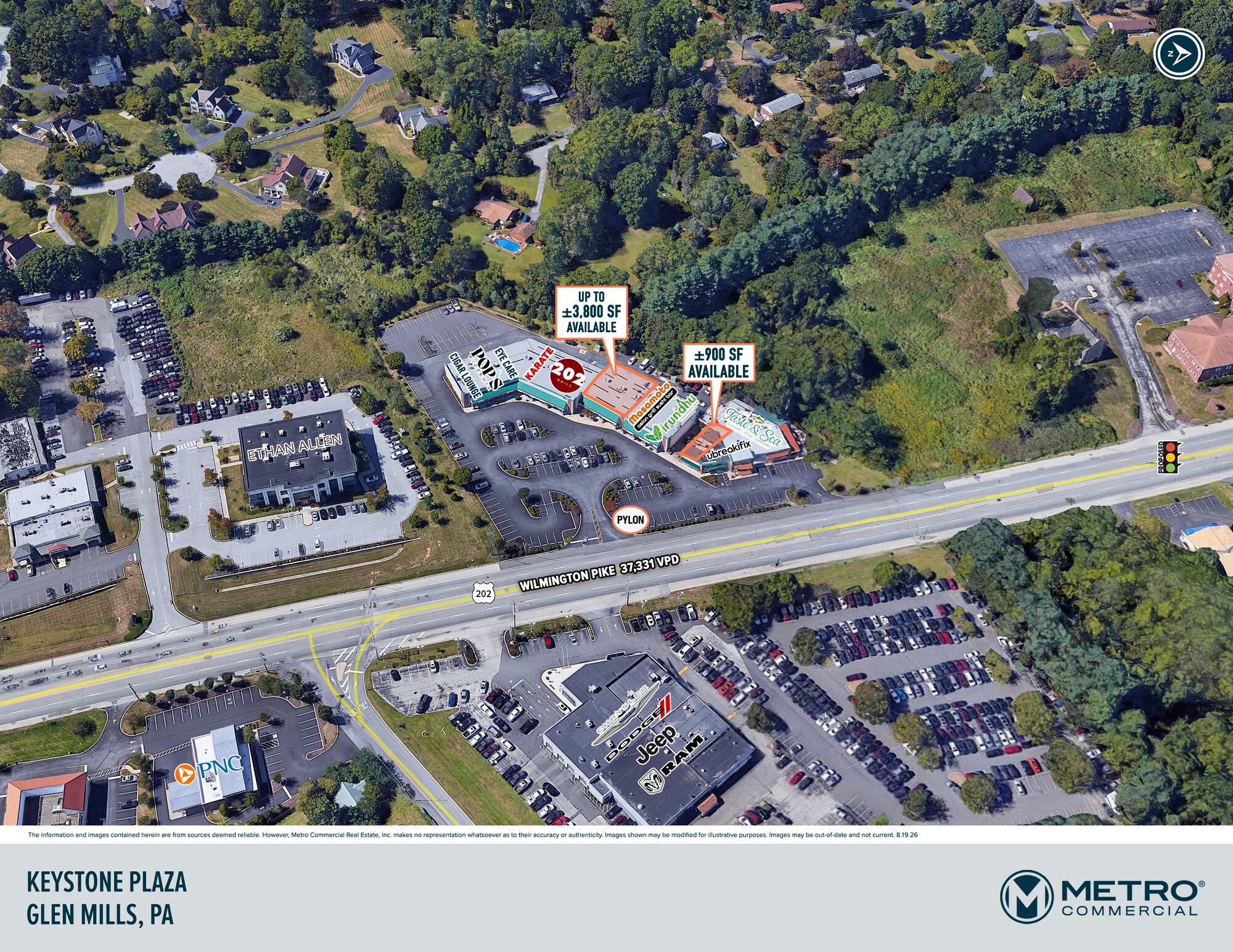 1810 Wilmington Pike, Glen Mills, PA à louer Photo de l’immeuble– Image 1 sur 3