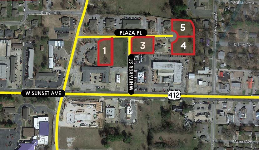 Plaza Place & Whitaker St, Springdale, AR à vendre - Photo principale – Image 1 sur 3