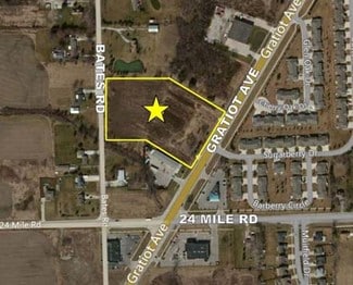 Plus de détails pour 53153 Gratiot, Chesterfield, MI - Terrain à vendre