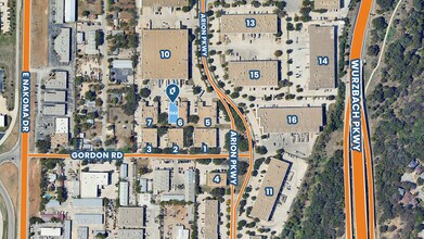 1223 Arion Pky, San Antonio, TX - VUE AÉRIENNE  vue de carte - Image1