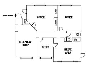 509 S 6th St, Las Vegas, NV à louer Plan d’étage– Image 1 sur 1