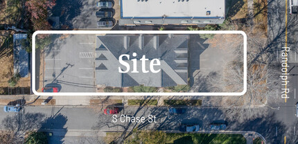 2040 Randolph Rd, Charlotte, NC - VUE AÉRIENNE  vue de carte - Image1
