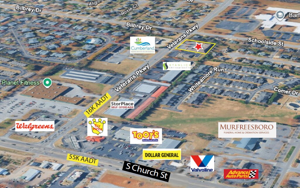 268 Veterans Pky, Murfreesboro, TN à louer Photo de l’immeuble– Image 1 sur 4