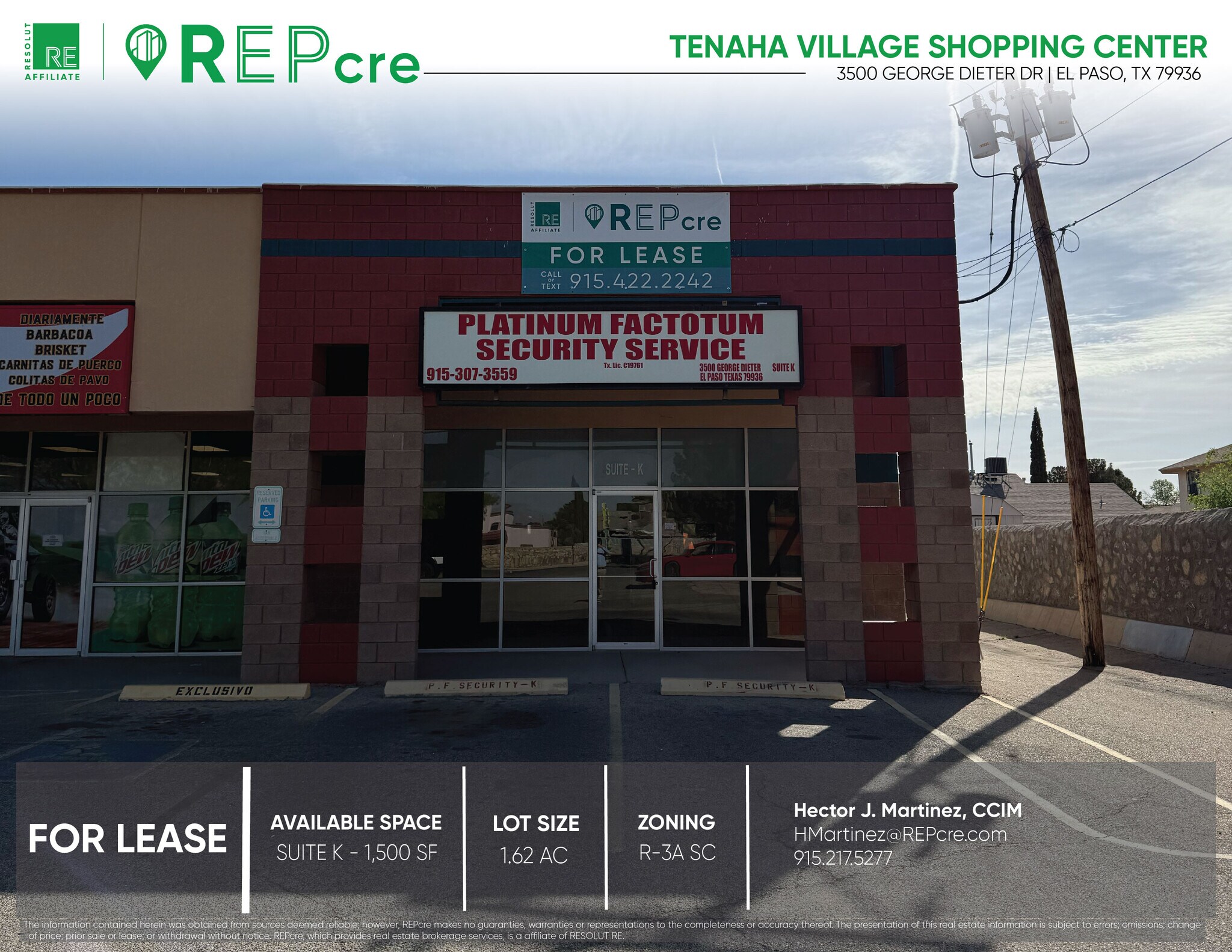 3500 George Dieter Dr, El Paso, TX à louer Photo principale– Image 1 sur 4