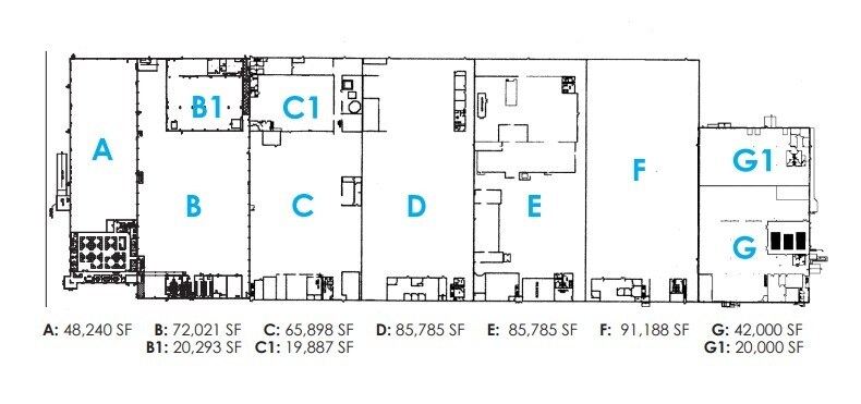5201-5321 Luce Ave, Mcclellan, CA à louer - Plan de site – Image 3 sur 3