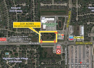 Plus de détails pour SWC Of West & N Eldridge Pkwy rd, Houston, TX - Terrain à vendre