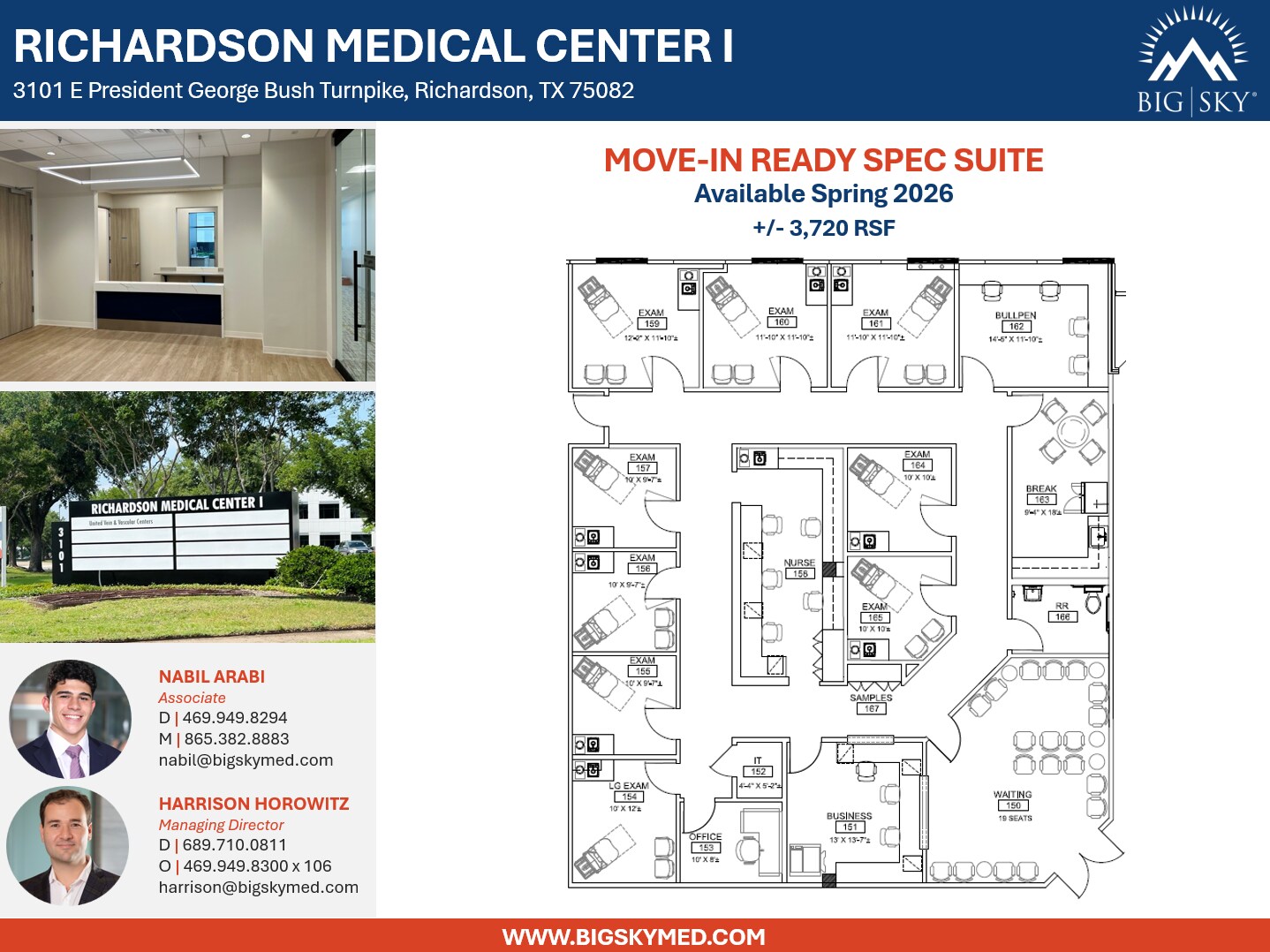 3101 E President George Bush Hwy, Richardson, TX à louer Plan d’étage– Image 1 sur 2