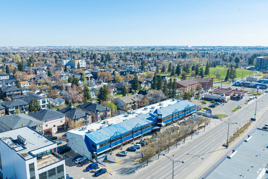 222 16th Ave NE, Calgary, AB à louer - Aérien – Image 3 sur 4