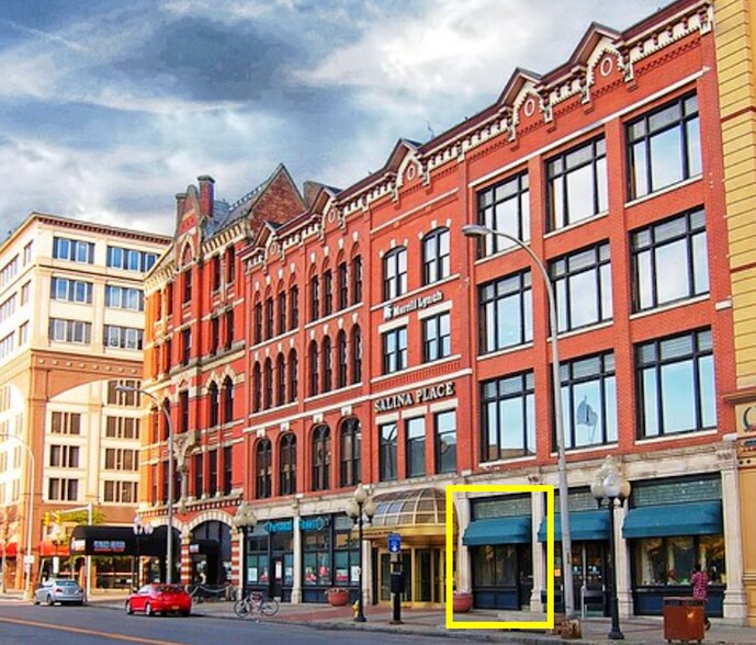100 E Washington St, Syracuse, NY à louer - Photo de l’immeuble – Image 2 sur 6