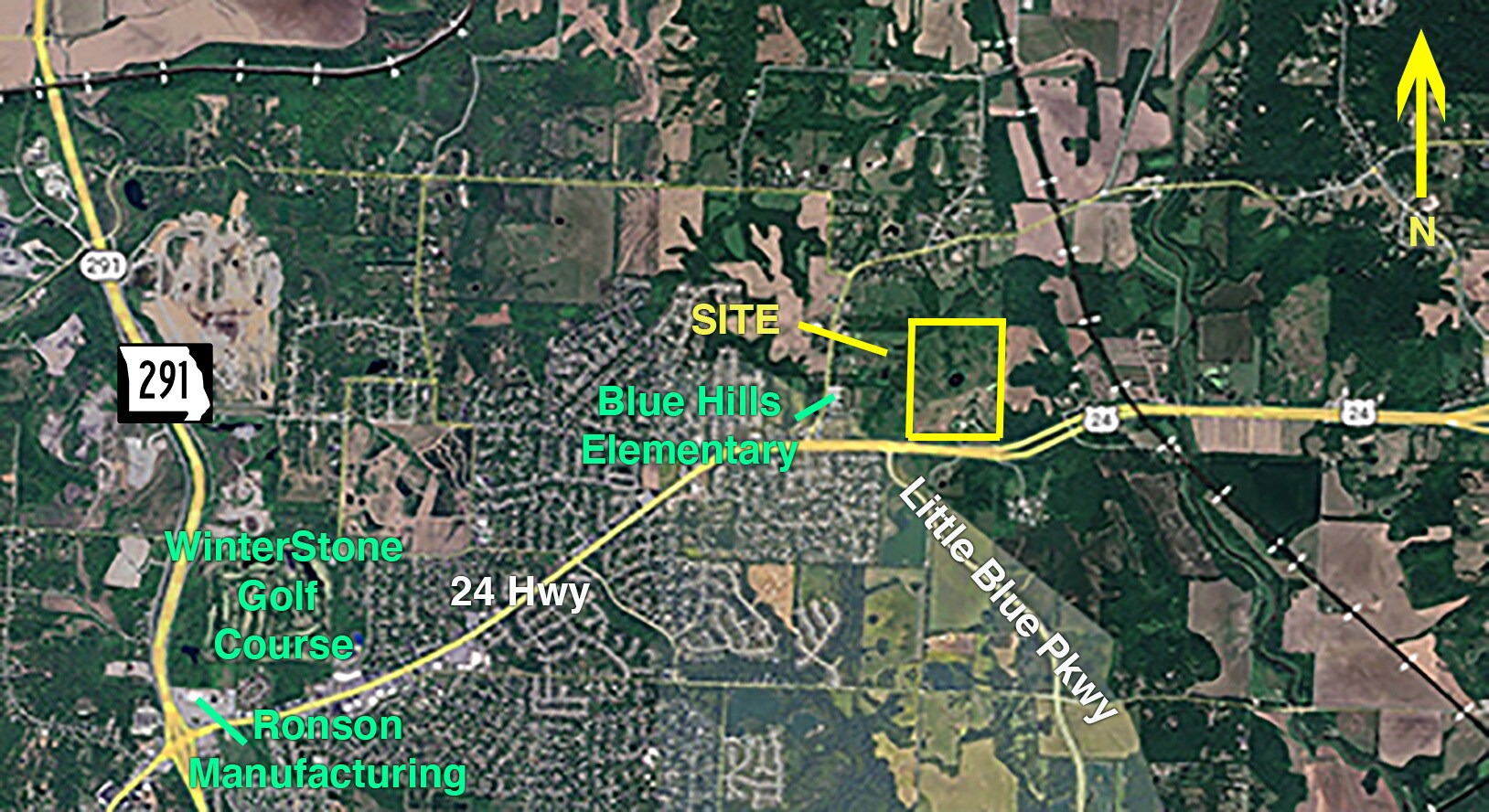 Northeast of N Blue Mills Rd & 24 hwy, Independence, MO à vendre Photo principale– Image 1 sur 2