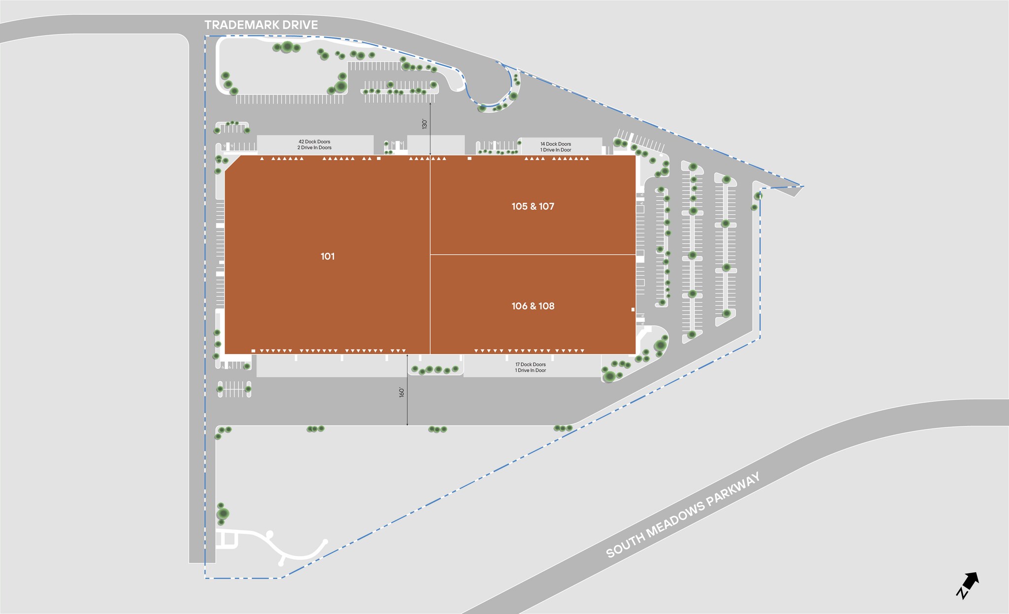 1190 Trademark Dr, Reno, NV à louer Plan de site– Image 1 sur 1