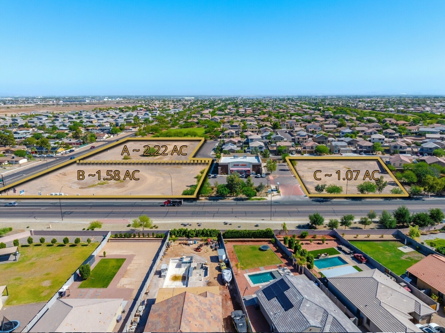 El Mirage & Lower Buckeye Rd Rd, Avondale, AZ à vendre Photo principale– Image 1 sur 22