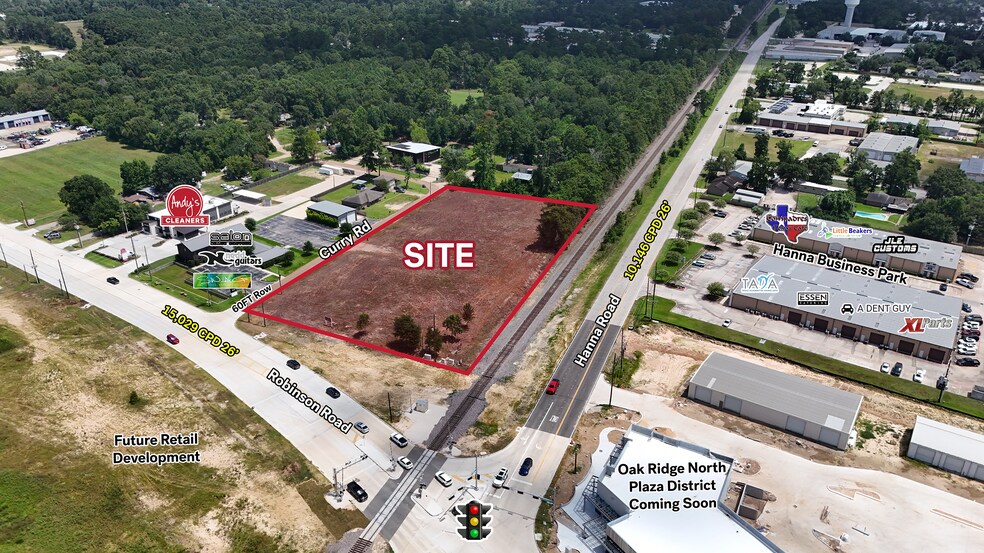 Intersection Robinson & Hanna Rd, Conroe, TX à vendre - Photo de l’immeuble – Image 1 sur 7