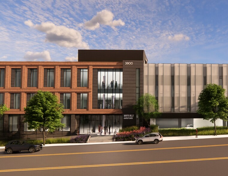 3800 Barrett Dr, Raleigh, NC à louer - Photo de l’immeuble – Image 1 sur 2