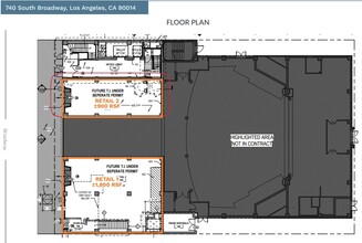 740-748 S Broadway, Los Angeles, CA à louer Plan d’étage– Image 1 sur 1