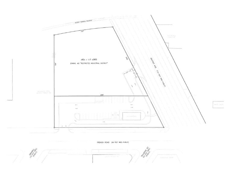 Gratiot Ave, Detroit, MI à vendre - Plan cadastral – Image 2 sur 2