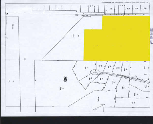 800 Baker Rd, Dexter, MI à louer - Plan cadastral – Image 2 sur 2