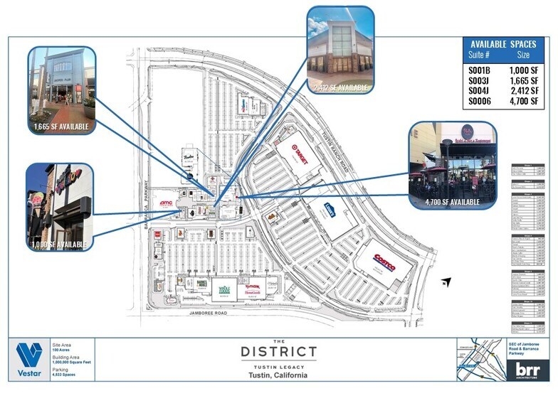 2201-2895 Park Ave, Tustin, CA à louer - Plan de site – Image 2 sur 30