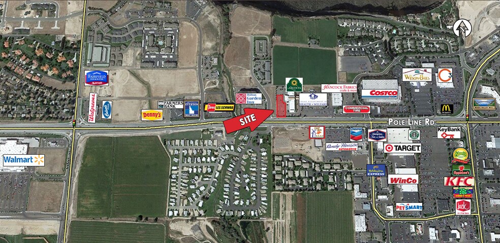 Tbd Pole Line Rd, Twin Falls, ID à vendre - Aérien – Image 3 sur 3