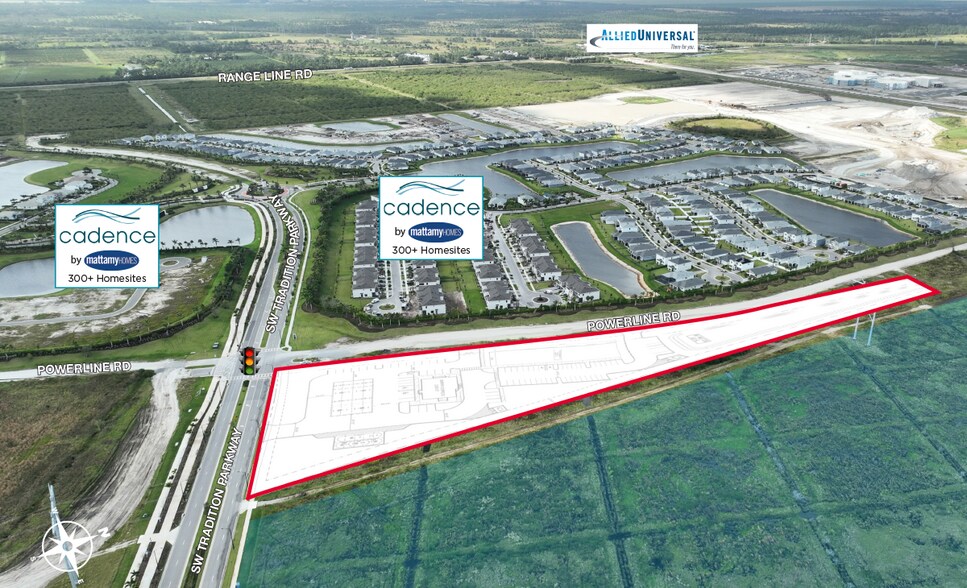 SW Tradition Pkwy & Powerline Rd, Port Saint Lucie, FL à louer - Photo de l’immeuble – Image 3 sur 4