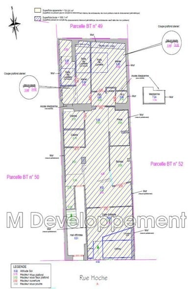 Local commercial dans Cannes à louer - Plan d’étage – Image 2 sur 2
