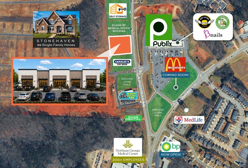 445 Gainesville hwy, Winder, GA à louer - Photo de l’immeuble – Image 2 sur 3