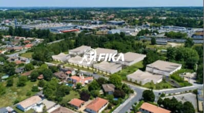 Carbon-Blanc, GIR - Vue aérienne  vue de carte