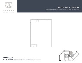 10350 Richmond Ave, Houston, TX à louer Plan d’étage– Image 1 sur 1