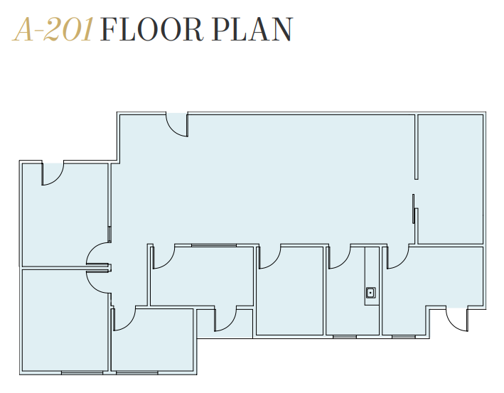 3990 Old Town Ave, San Diego, CA à louer Plan d’étage– Image 1 sur 4
