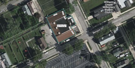 3111 Elmwood St, Detroit, MI - Vue aérienne  vue de carte - Image1