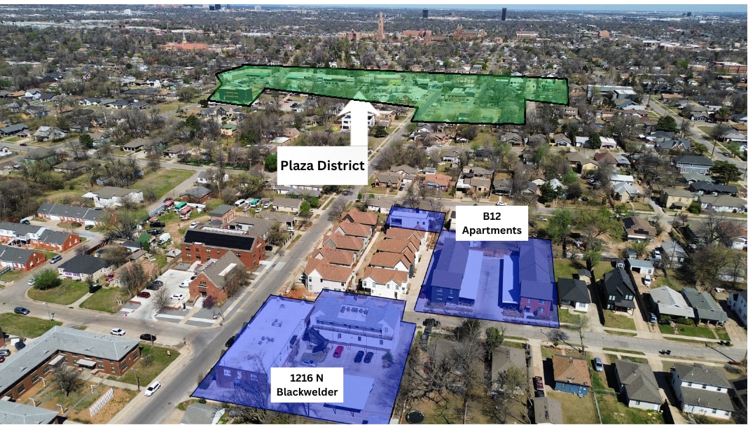 35-Unit Multifamily Portfolio portefeuille de 4 biens à vendre sur LoopNet.fr Aérien– Image 1 sur 14