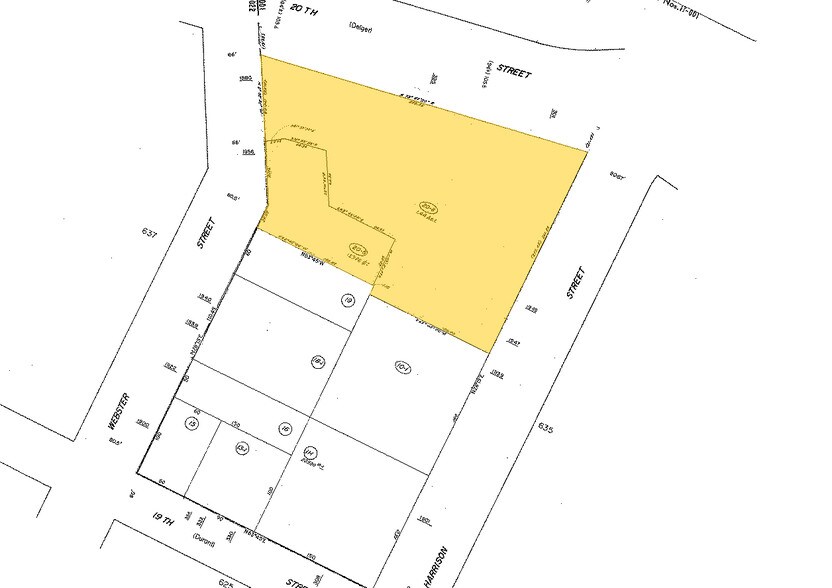 1999 Harrison St, Oakland, CA à louer - Plan cadastral – Image 3 sur 20