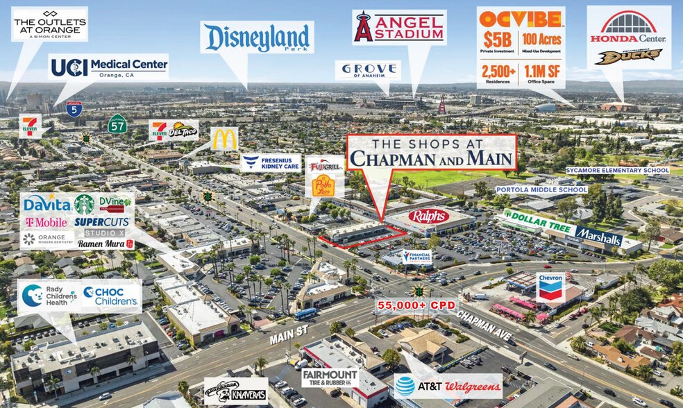1437-1449 W Chapman Ave, Orange, CA à vendre - Photo de l’immeuble – Image 3 sur 4