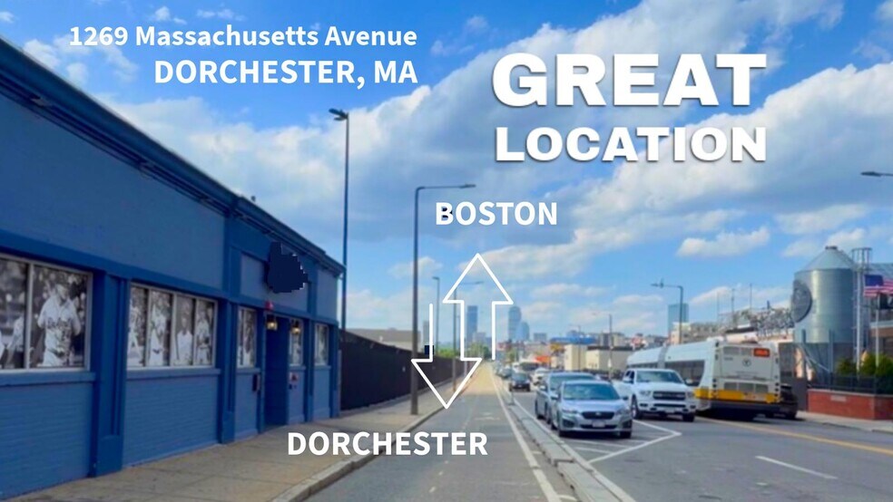 1269 Massachusetts Ave, Dorchester, MA à vendre - Photo de l’immeuble – Image 2 sur 16