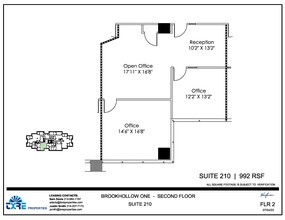 2301 E Lamar Blvd, Arlington, TX à louer Plan d’étage– Image 1 sur 1