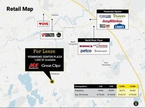 28 Mattakeesett St, Pembroke, MA à louer Carte– Image 2 sur 3