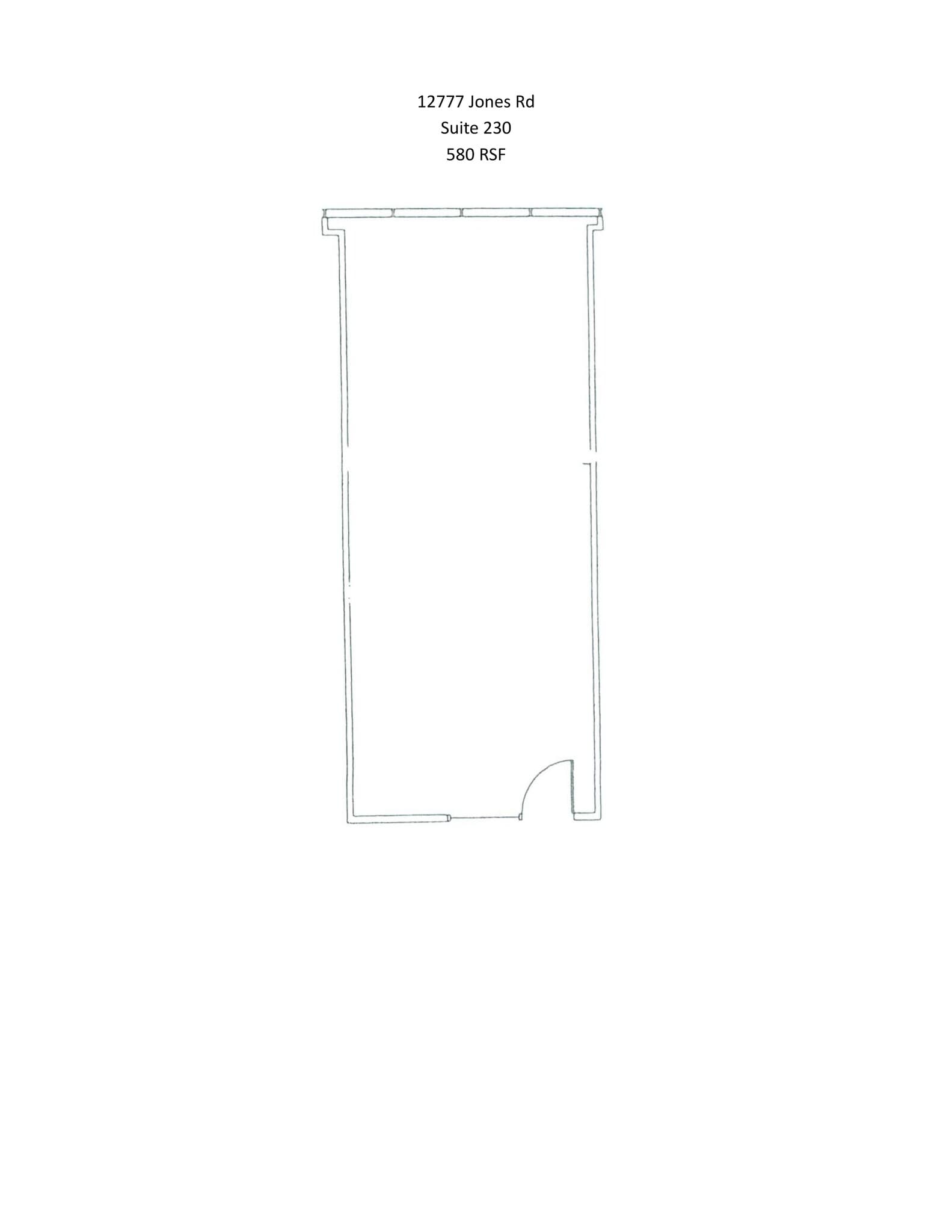 12777 Jones Rd, Houston, TX à louer Plan de site– Image 1 sur 1