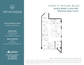 11209 N Tatum Blvd, Phoenix, AZ à louer Plan de site– Image 1 sur 1